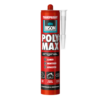 Bison Poly Max original transparant 300g