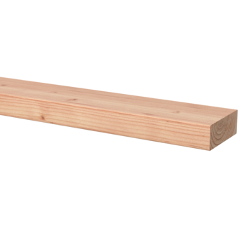 Douglas geschaafde regel 4,5 x 7,0 x 250 cm, onbehandeld