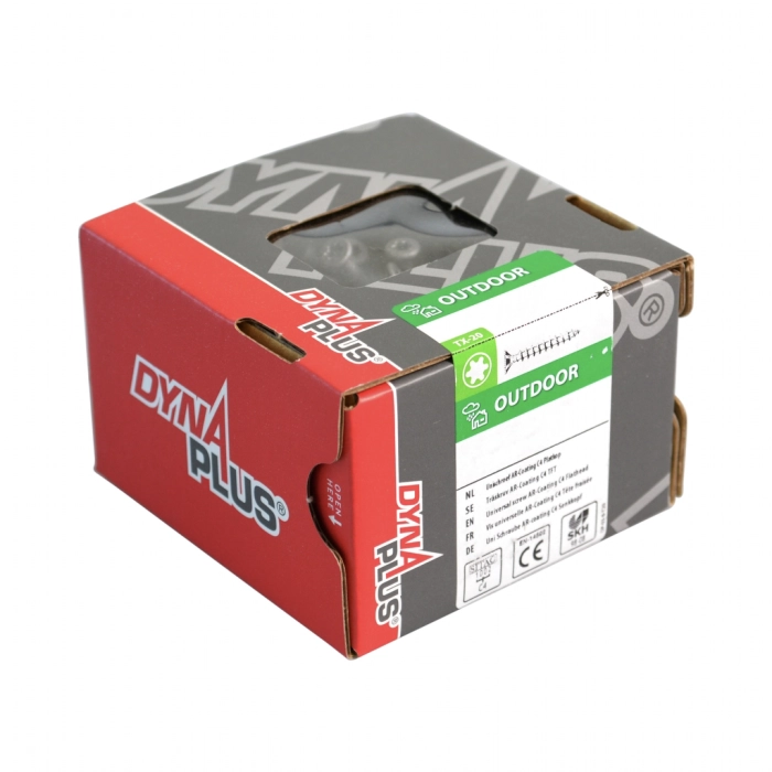 Dynaplus unischroef AR-Coating PK TX-20, 4 x 35 mm, 200 stuks