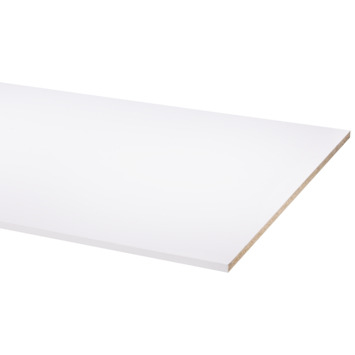 Spaanplaat wit 125 x 250 cm