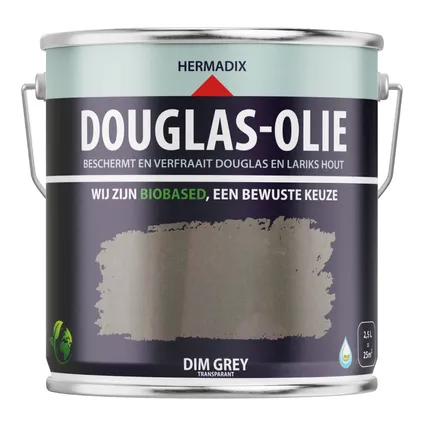 Hermadix douglas-olie dim grey 2,5l