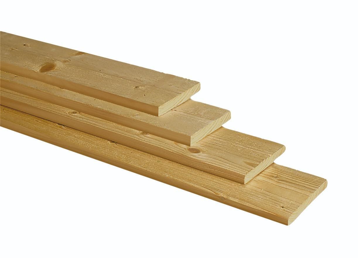 Midden-Europees vuren groen geïmpregneerd geschaafde plank 1,8 x 14,5 x 180 cm