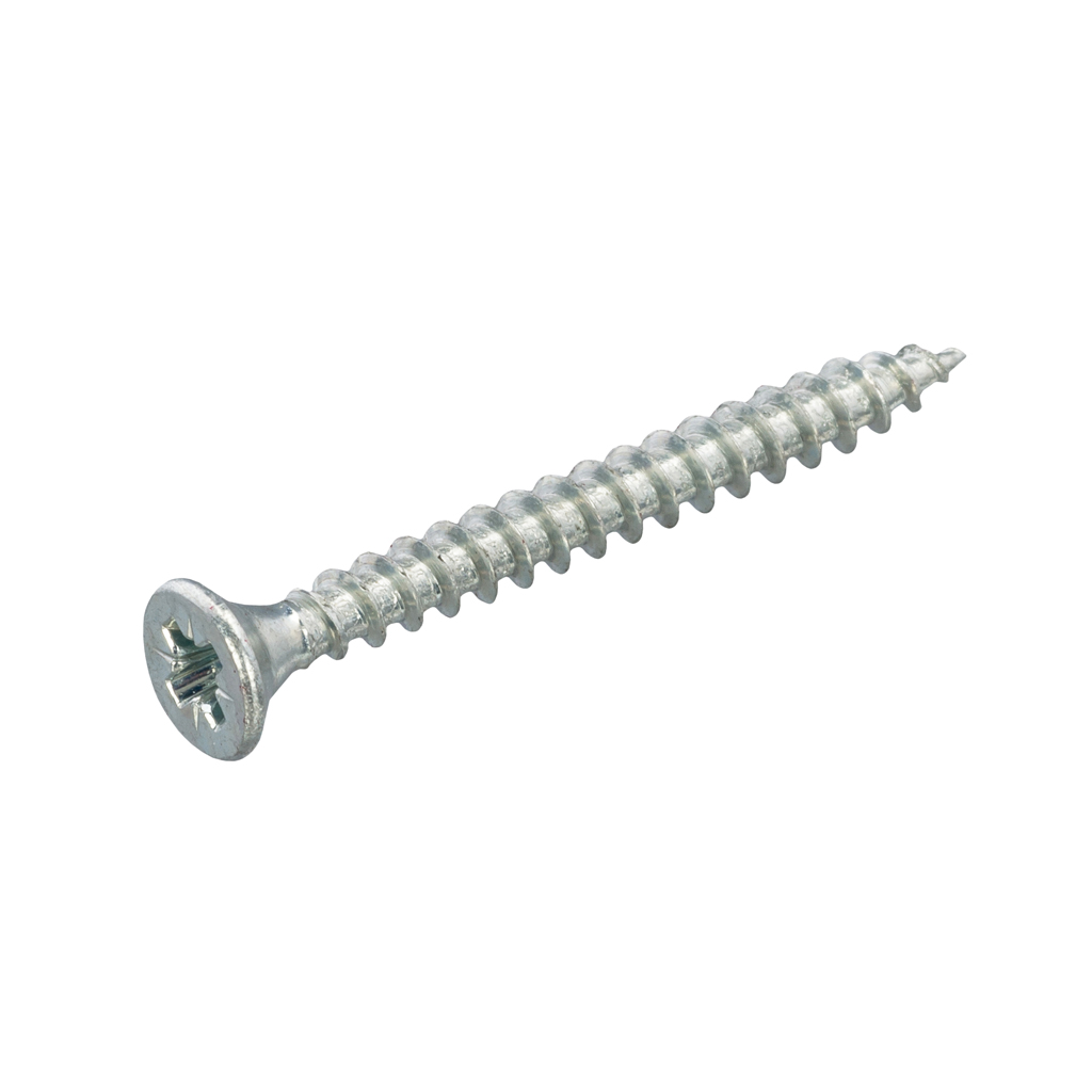 Proftec spaanplaatschroef verzinkt PK PZ-3, 6 x 120/70 mm, 100 stuks