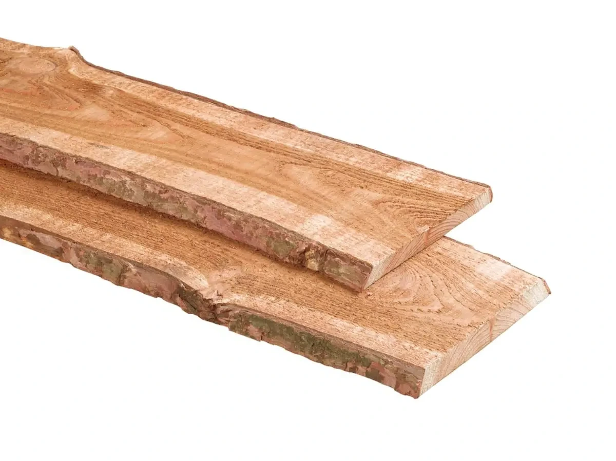 Douglas fijnbezaagd schaaldeel, 1,9 x 12-25 x 250 cm, onbehandeld
