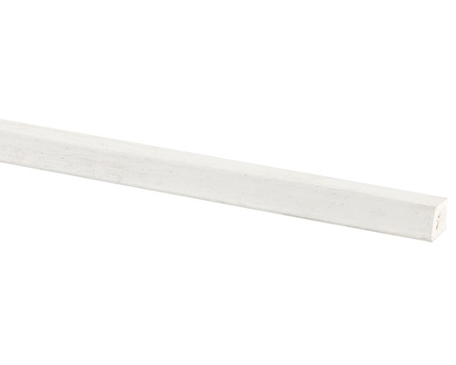 Glaslat hardhout wit gegrond