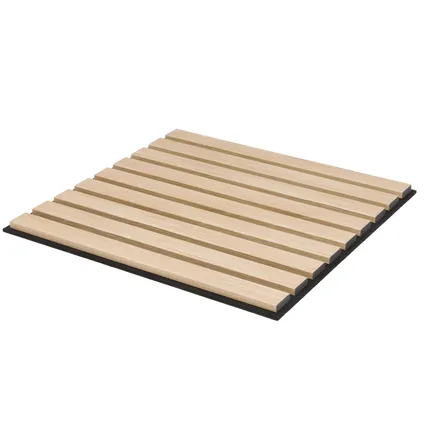 MDF akoestisch tegel, natuur eiken, 50 x 50 cm, 4 stuks, HM6148