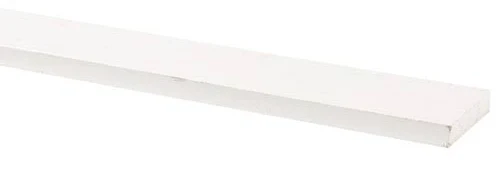 Schaaflat grenen gegrond wit