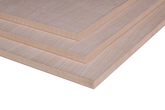 MDF gefineerd eiken 18 mm (A/B)