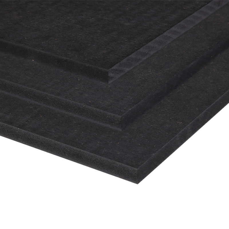 MDF zwart 122 x 244