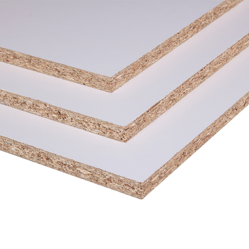 Spaanplaat wit 125 x 250 cm afbeelding 1