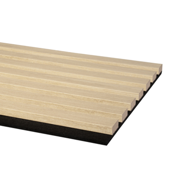 Akoestische wandpanelen natuur eiken, 260 x 30 cm, 2 stuks, HM7664 afbeelding 1