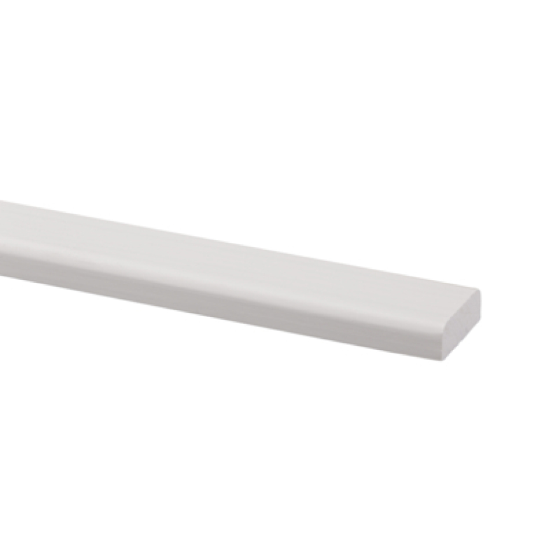 Koplat recht grenen gegrond 13 x 34 x 2700 mm afbeelding 1