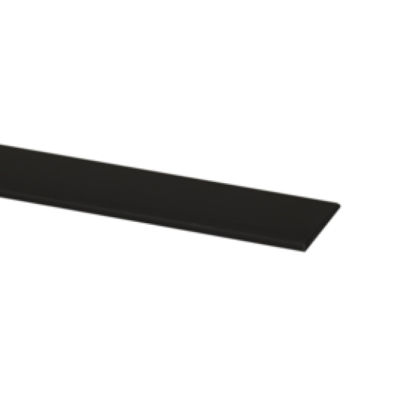 Afdekprofiel zwart kunststof 2 x 30 mm, 260 cm afbeelding 1